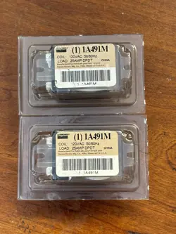 DAYTON 1A491M 25AMP DPDT RELAY