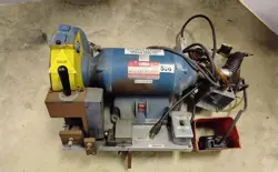 WATLOW BENCH GRINDER POLISHER 115V DAYTON MOTOR 1Z853M 1HP -1725 RPM PICKUP ONLY