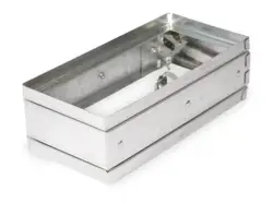 DAYTON 2TGD1 RECTANGULAR FIRE DAMPER, 5-3/4X9-3/4 IN.