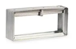 DAYTON 2TGA6 RECTANGULAR FIRE DAMPER, 7-3/4X11-3/4 IN.