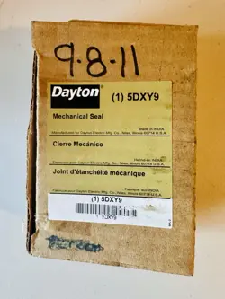 DAYTON 5DXY9 MECHANICAL SEAL