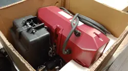 DAYTON ELECTRIC CHAIN HOIST 2000 LB LOAD NEW
