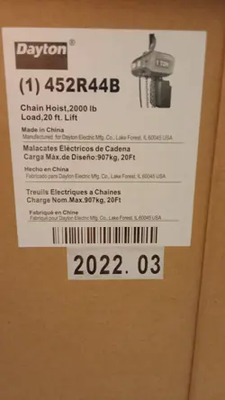 HOIST 2000 LB