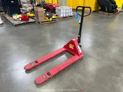 2019 DAYTON 2ZE57 MANUAL FORKLIFT PALLET JACK MATERIAL HANDLING TOOL BIDADOO