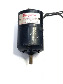 DAYTON AC-DC SERIES MOTOR 115 VOLTS MODEL 2M034 1/15 H.P. 5000 R.P.M.
