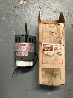 DAYTON MODEL 3M562B 1/40 HP 155 RPM MOTOR B27