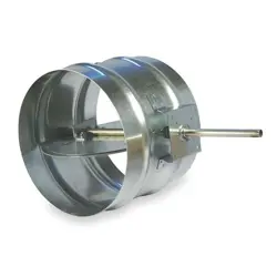 DAYTON 3HGN9 VOLUME CONTROL DAMPER, 8-1/4