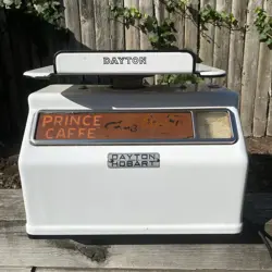VINTAGE HOBART DAYTON TABLETOP GROCERY SCALE #970 BUTCHER DELI MASSACHUSETTS