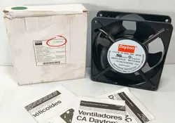 1 NEW DAYTON 4WT46 115CFM 115V AC AXIAL FAN NIB ***MAKE OFFER***