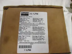 NIB DAYTON AC MOTOR    1/20 HP    115V     1LPN6