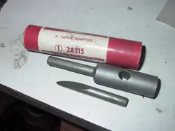 NEW OLD STOCK DAYTON A-TAPER ADAPTER #2A215