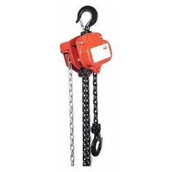 DAYTON 29XP27 MANUAL CHAIN HOIST,2000 LB.,LIFT 10 FT.