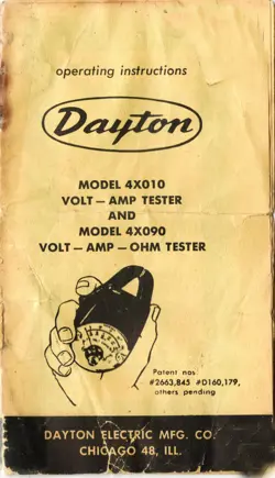 VOLT AMP OHM