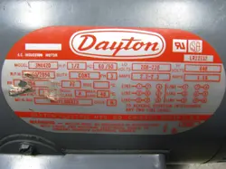 1/2HP 3450RPM