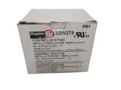DAYTON 32W278 METALIC PUSH BUTTON ENCLOSURE  NSMP