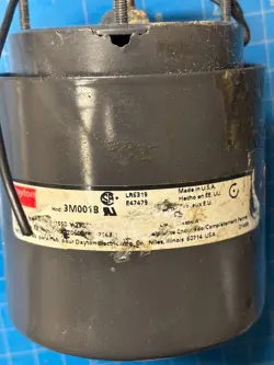 DAYTON 1/20HP 1550RPM 5/16