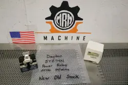 DAYTON 5YZ74N POWER RELAY 24VAC 50/60HZ NEW OLD STOCK
