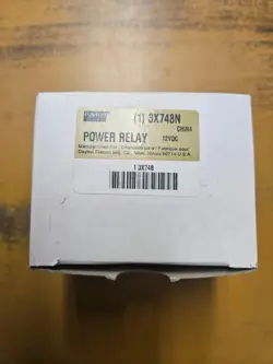 DAYTON 3X748N RELAY 12VDC COIL