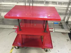 DAYTON 11A564 MECHANICAL LIFT TABLE CAPACITY 2000 LBS