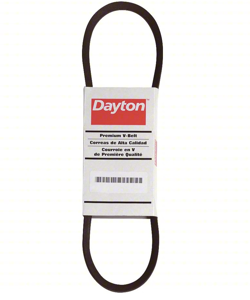 DAYTON V-BELT: C76, 80 IN OUTSIDE LG, 7/8 IN TOP WD, 0.531 IN THICK, POLYESTER