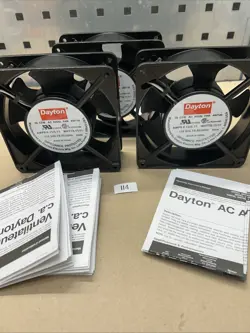 (2) DAYTON 70 CFM AC AXIAL FANS 4WT48 ~ 115V ~ 60/50HZ NNB FAST SHIPPING! 🇺🇸