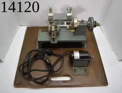 VINTAGE FOLEY BELSAW K350 KEY CUTTER DAYTON MOTOR WORKING