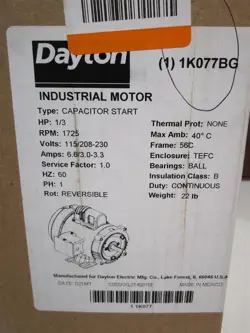 RPM 115/208-230V