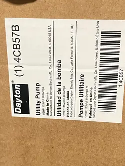 UTILITY PUMP