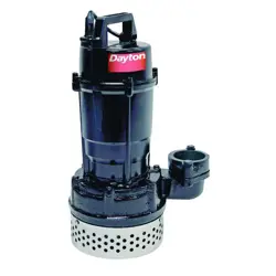 DAYTON SUBMERSIBLESUMPPUMP,10FT,16.25IN,120VAC 1XHV7 DAYTON 1XHV7 190735149911