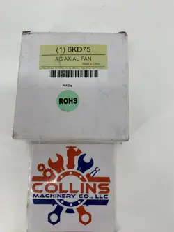 DAYTON 6KD75 AC AXIAL FAN SQUARE 115VAC 1PH CAST ALUMINUM 117CFM 3150/2850 RPM
