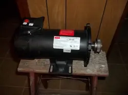 DAYTON 2M168D ELECTRIC MOTOR DC PERMANENT MAGNET MOTOR: 1/2 HP  1,725 RPM
