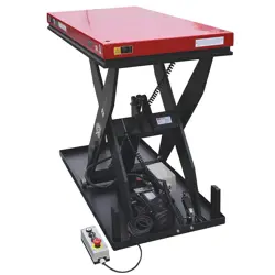 DAYTON 60NH60 SCISSOR LIFT TABLE,2000 LB LOAD CAPACITY 60NH60