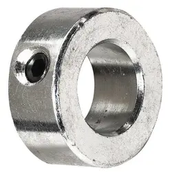 DAYTON 1F512 SHAFT COLLAR, SET SCREW, 3/8 IN, ST, PK100