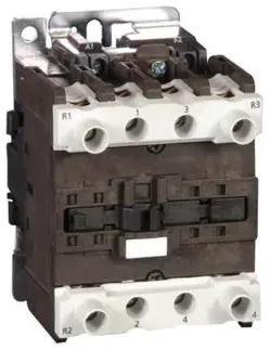 DAYTON 6EAY9 IEC MAGNETIC CONTACTOR, 4 POLES, 120 V AC, 40 A, REVERSIN
