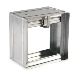 DAYTON 2TGC1 SQUARE FIRE DAMPER, 13-3/4 IN. W