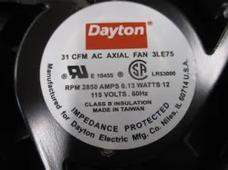 DAYTON AXIAL FAN