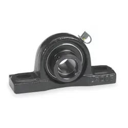 DAYTON 3FCU5 PILLOW BLOCK BEARING,BALL,2-3/16