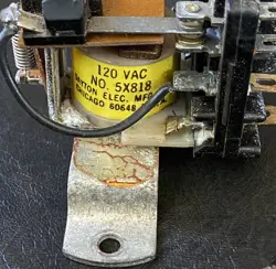 DAYTON 5X818 120V 60HZ GENERAL PURPOSE RELAY USED
