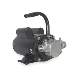 DAYTON 3ACC5 PUMP,SS,1/2 HP,115/230V,11.2/5.6 AMPS 3ACC5