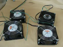 LOT OF 4 DAYTON 105CFM AC AXIAL FANS 4WT47A  0.18A 18W 115V