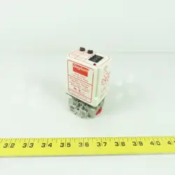 DAYTON 6A855 SOLID STATE TIME DELAY RELAY 120VAC 0.5-999MIN