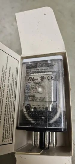 DAYTON 1EGY1A 120VAC RELAY