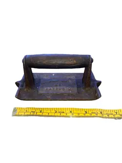 VINTAGE KRAMER BROS. FOUNDRY NO. 20 CEMENT CONCRETE CENTER GROOVER DAYTON, USA8G
