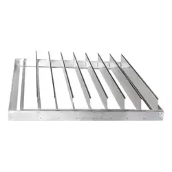 DAYTON 3HHN2 BACKDRAFT DAMPER, HORIZONTAL, 39-3/4SQ