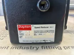 4Z300 DAYTON 60:1 636 IN-LB 1/2HP 56C GEAR REDUCER