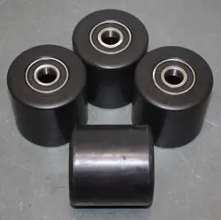 (4) DAYTON ROLLER WHEELS KIT MH2MPR702G, FOR MACHINE ROLLER 2MPR7