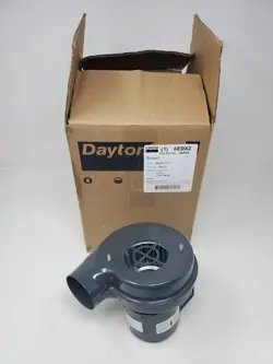 DAYTON 6EDX2 BLOWER ASSEMBLY, 230V, 60 HZ, 0.26 A MFR MODEL # 702110451X TESTED
