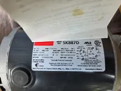 NIB DAYTON 5K887D CARBONATOR PUMP MOTOR, 1/3 HP, 115/230V, HZ: 60/50