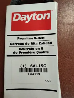 6A115G BELT