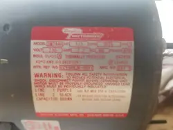 DAYTON MODEL 3M744A 1/3 HP 1075 RPM 230V CONDENSER FAN MOTOR
